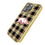 University of Arkansas Fayetteville Razorbacks Plaid Bling Phone Case