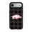 University of Arkansas Fayetteville Razorbacks Plaid MagSafe Compatible Phone Case for Apple iPhone