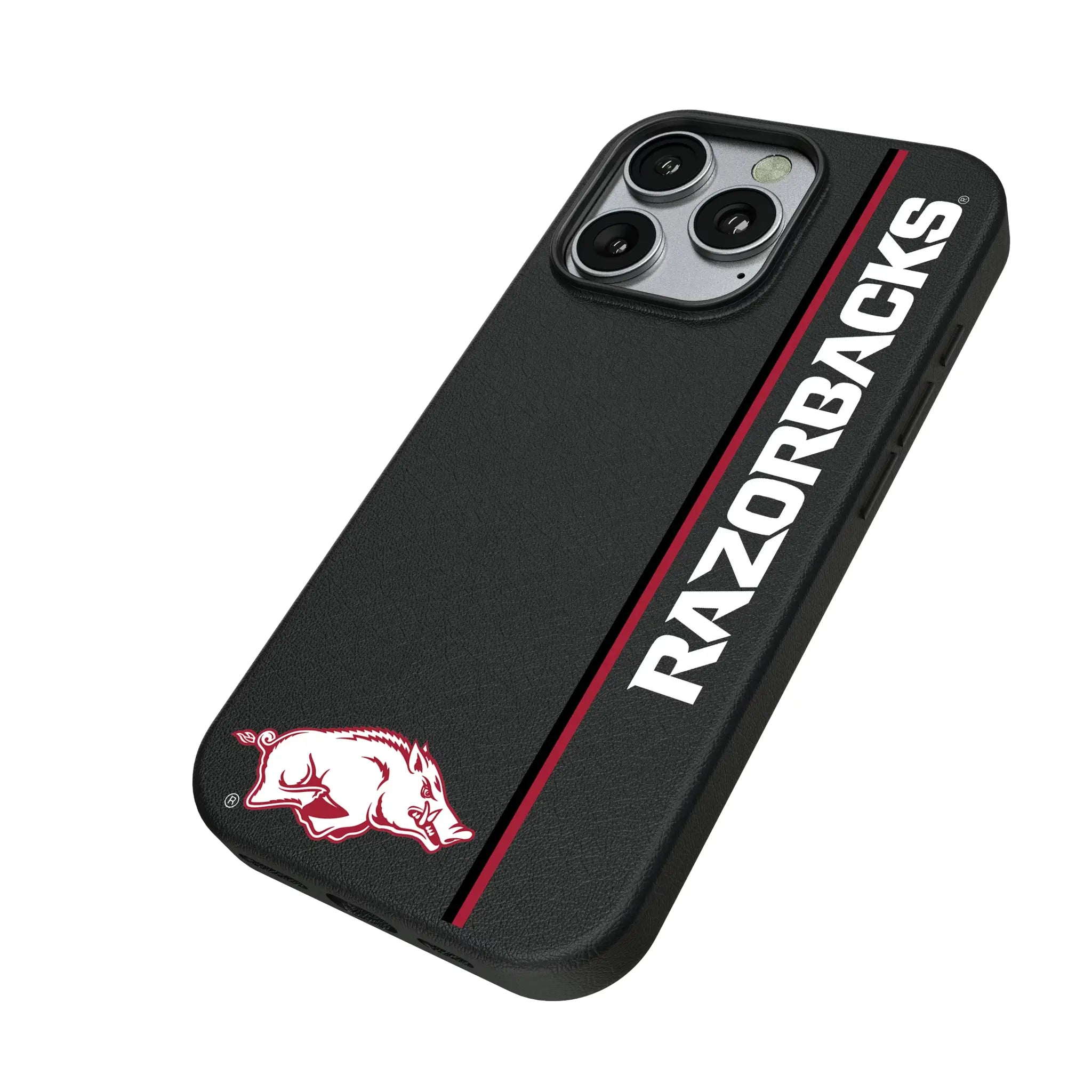 University of Arkansas Fayetteville Razorbacks Sidebar MagSafe Compatible Phone Case for Apple iPhone