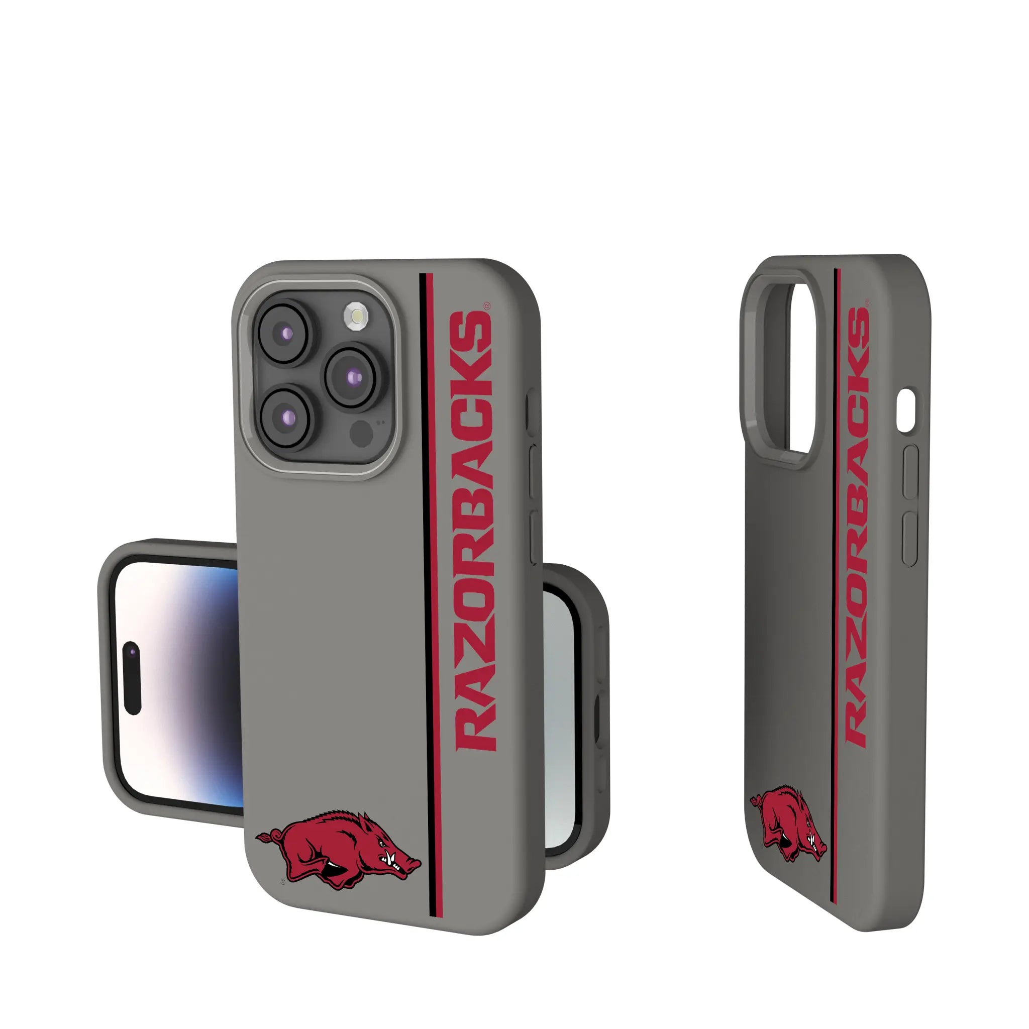 University of Arkansas Fayetteville Razorbacks Sidebar Soft Touch Phone Case