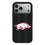 University of Arkansas Fayetteville Razorbacks Text Backdrop MagSafe Compatible Phone Case for Apple iPhone