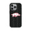 University of Arkansas Fayetteville Razorbacks Text Backdrop MagSafe Compatible Phone Case for Apple iPhone