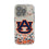 University of Auburn Tigers Confetti Clear Phone Case for Apple iPhone