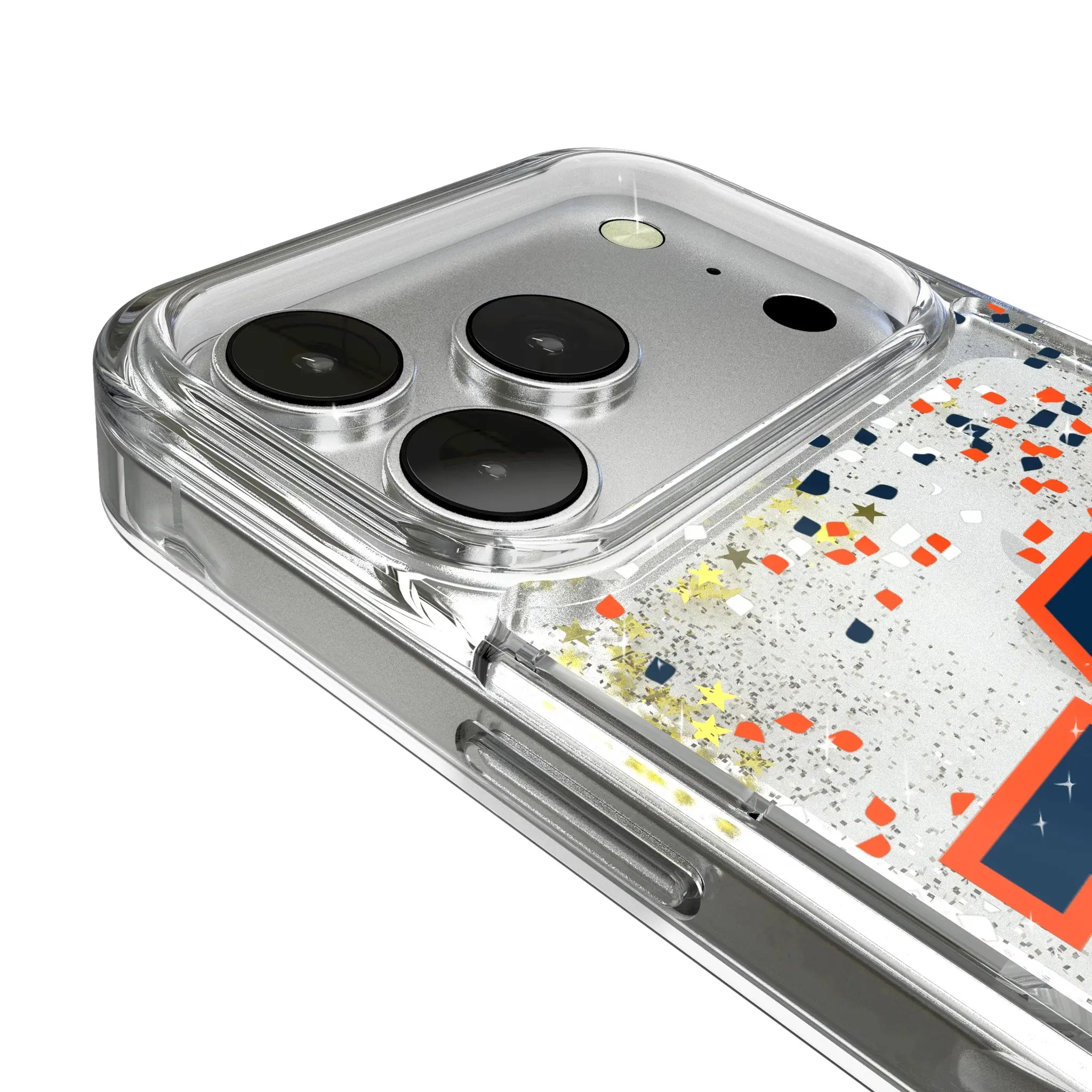 University of Auburn Tigers Confetti Glitter Phone Case