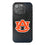 University of Auburn Tigers Linen Bling Phone Case for Apple iPhone