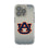 University of Auburn Tigers Linen Clear Phone Case for Apple iPhone