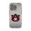 University of Auburn Tigers Linen Clear Phone Case for Apple iPhone