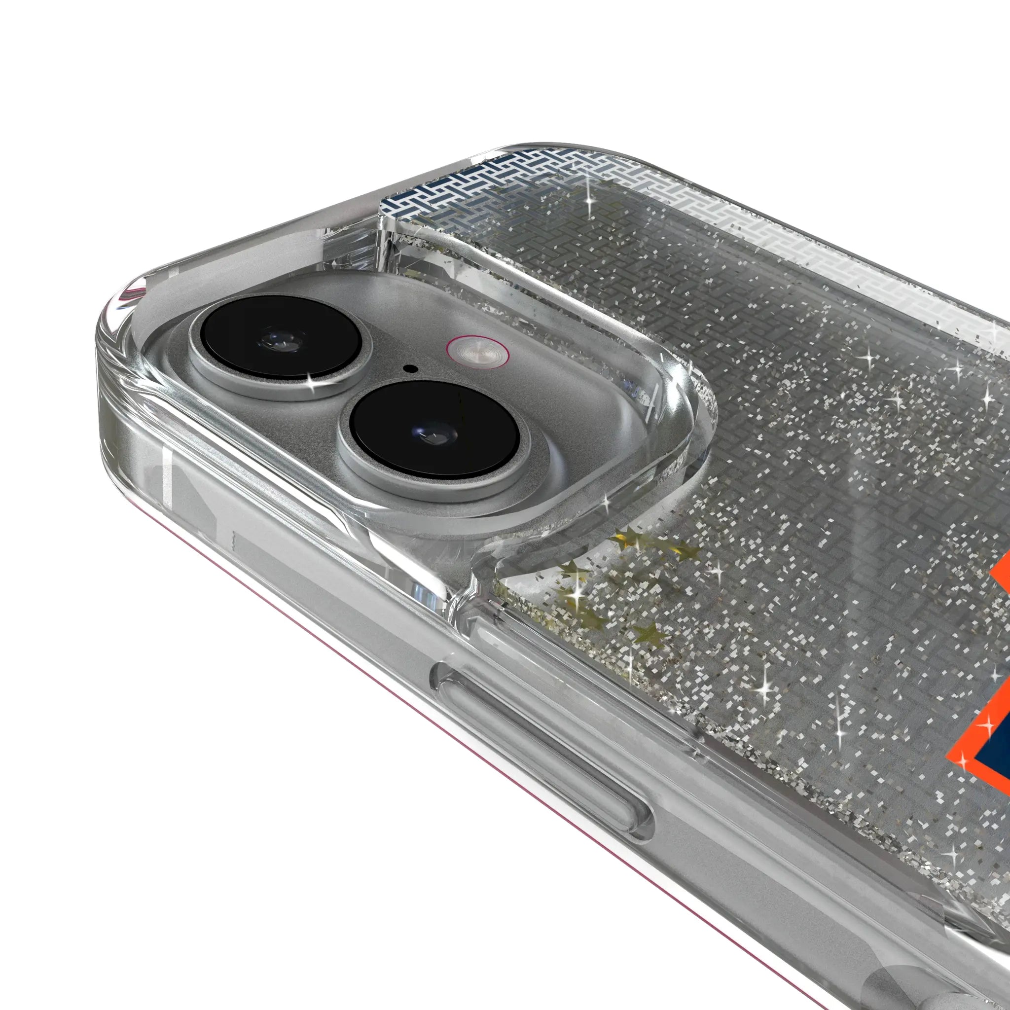 University of Auburn Tigers Linen Glitter Phone Case