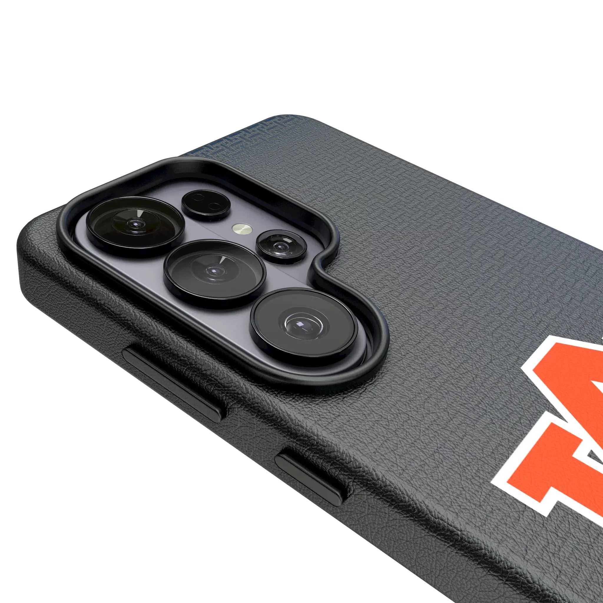 University of Auburn Tigers Linen MagSafe Compatible Phone Case for Samsung Galaxy