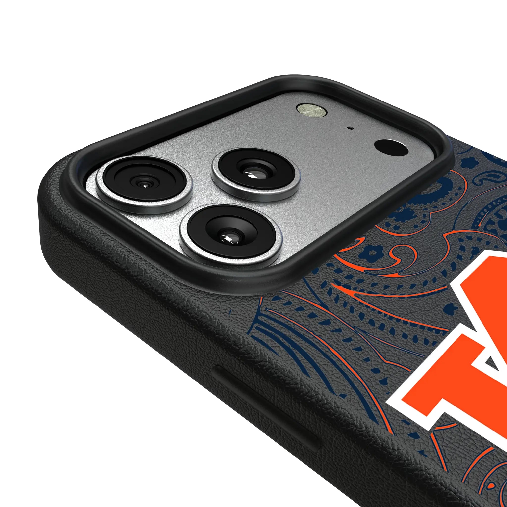 University of Auburn Tigers Paisley MagSafe Compatible Phone Case for Apple iPhone