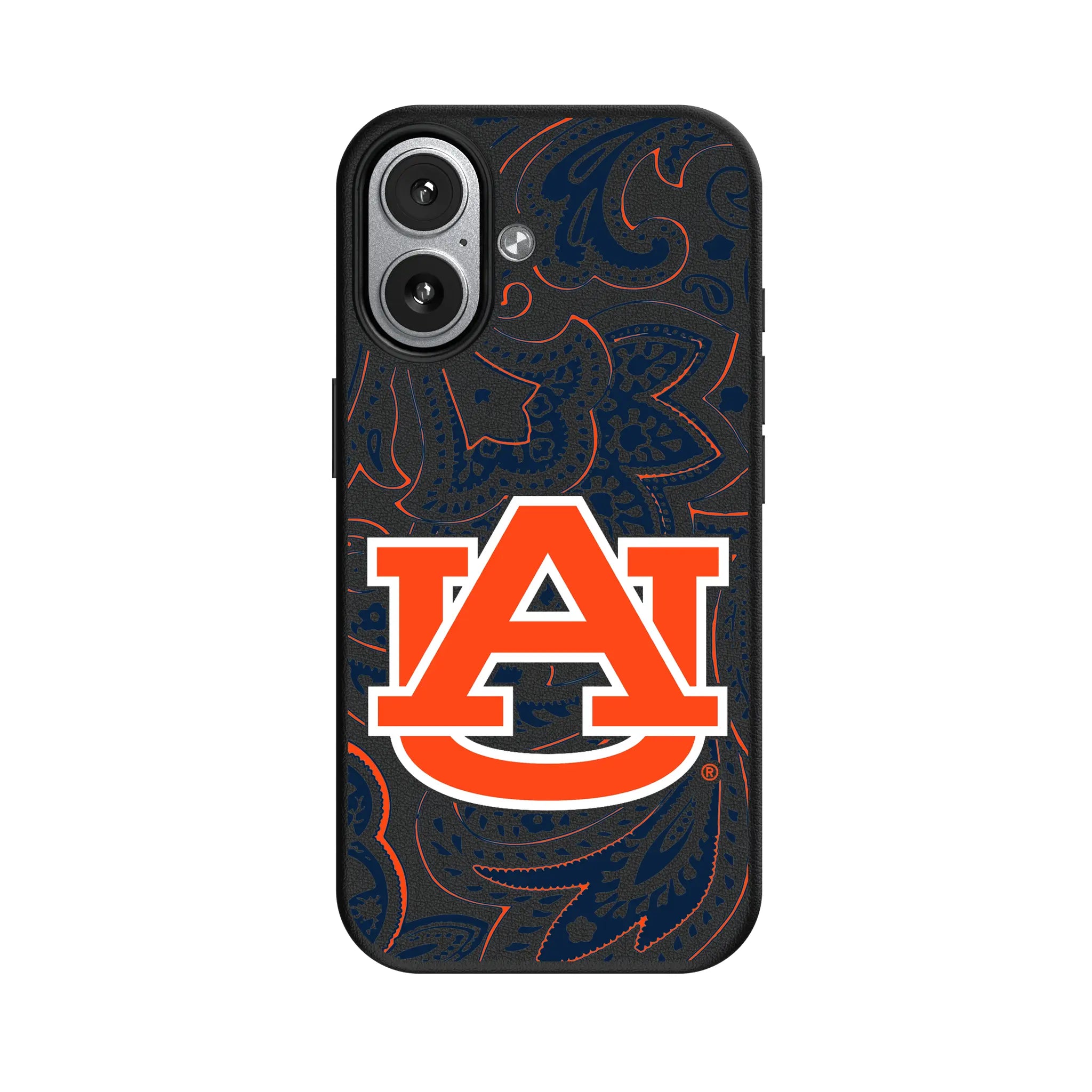 University of Auburn Tigers Paisley MagSafe Compatible Phone Case for Apple iPhone