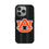 University of Auburn Tigers Text Backdrop MagSafe Compatible Phone Case for Apple iPhone
