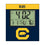 University of California Berkeley Golden Bears Color Block Wall Clock