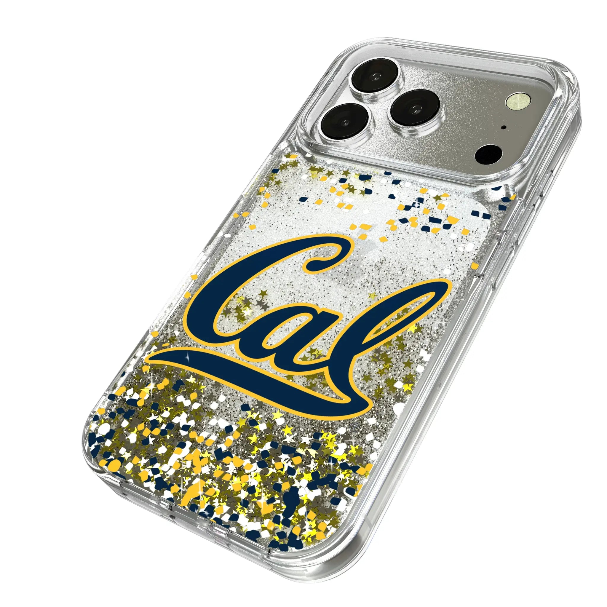 University of California Berkeley Golden Bears Confetti Glitter Phone Case
