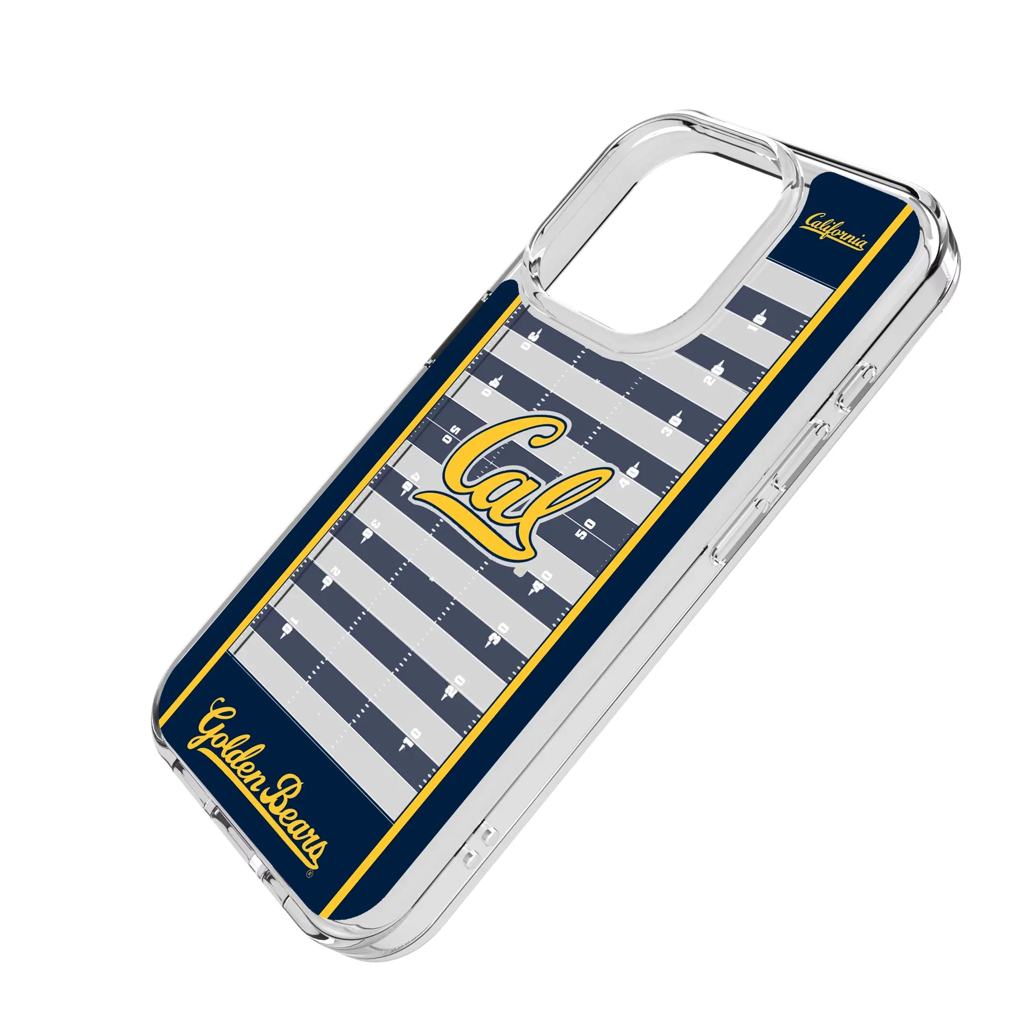University of California Berkeley Golden Bears Field Clear Phone Case for Apple iPhone