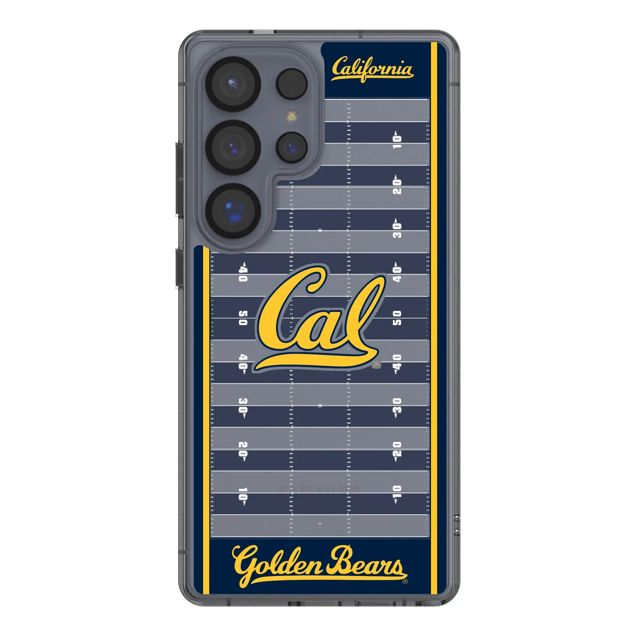 University of California Berkeley Golden Bears Field Clear Phone Case for Samsung Galaxy