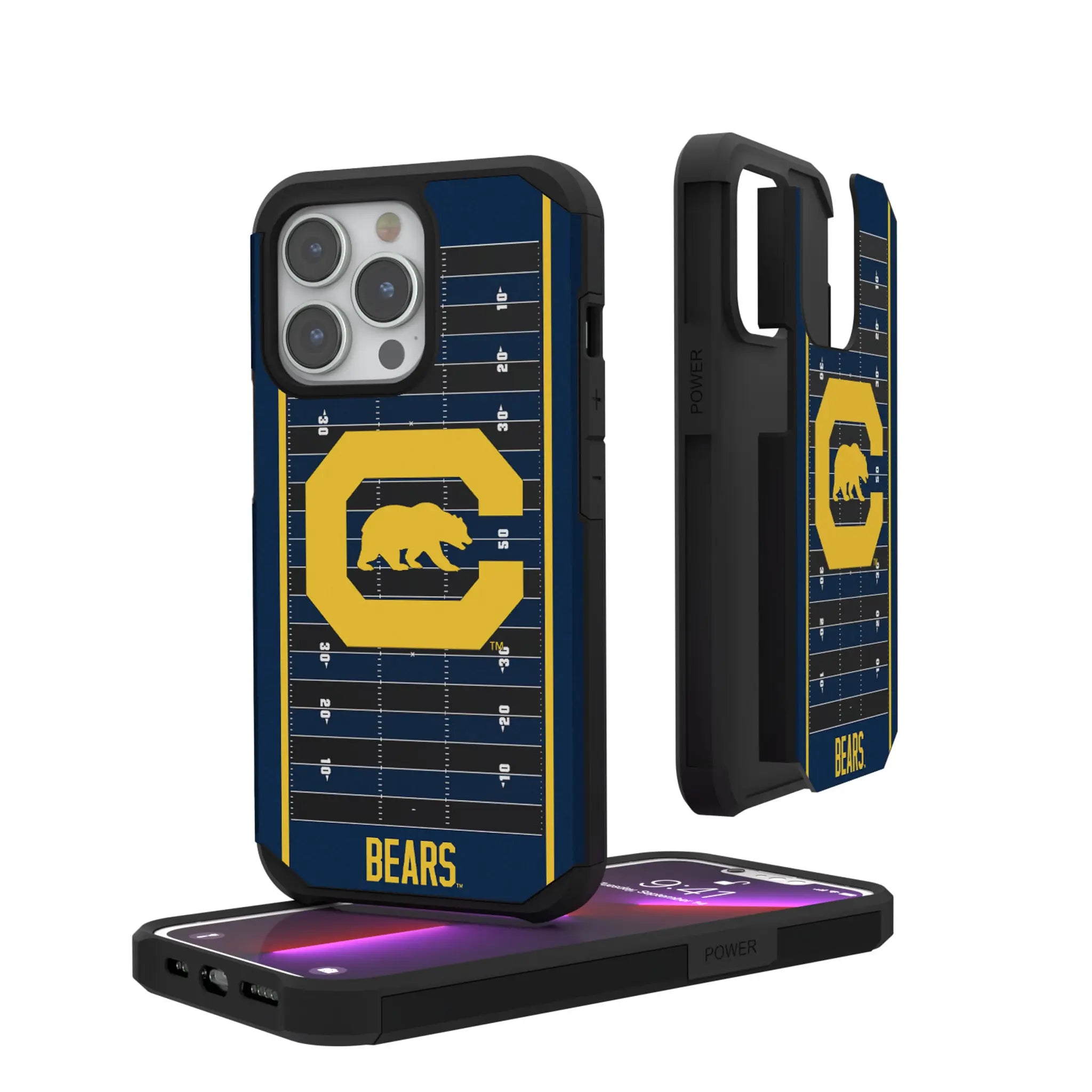University of California Berkeley Golden Bears Field Rugged Phone Case
