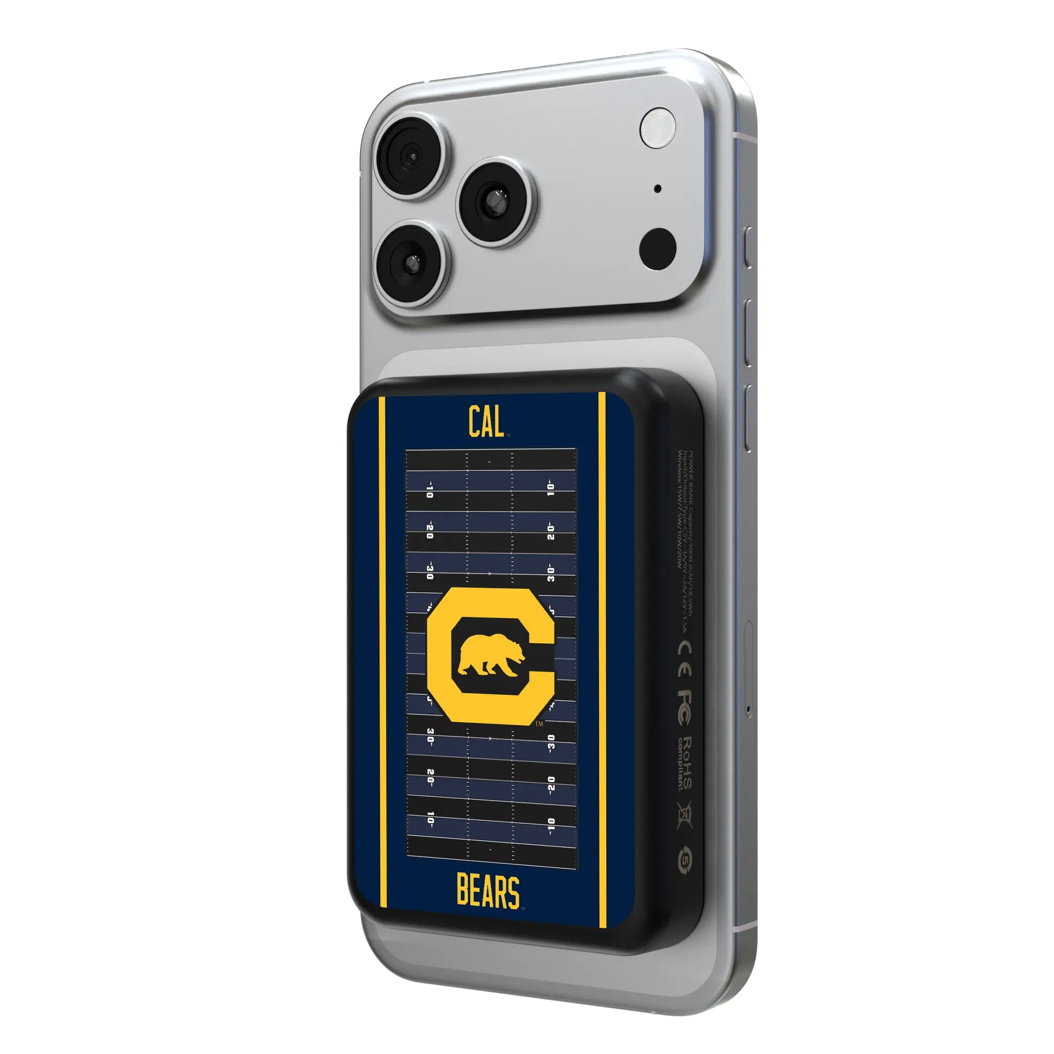 University of California Berkeley Golden Bears Field Wireless Mag Power Bank