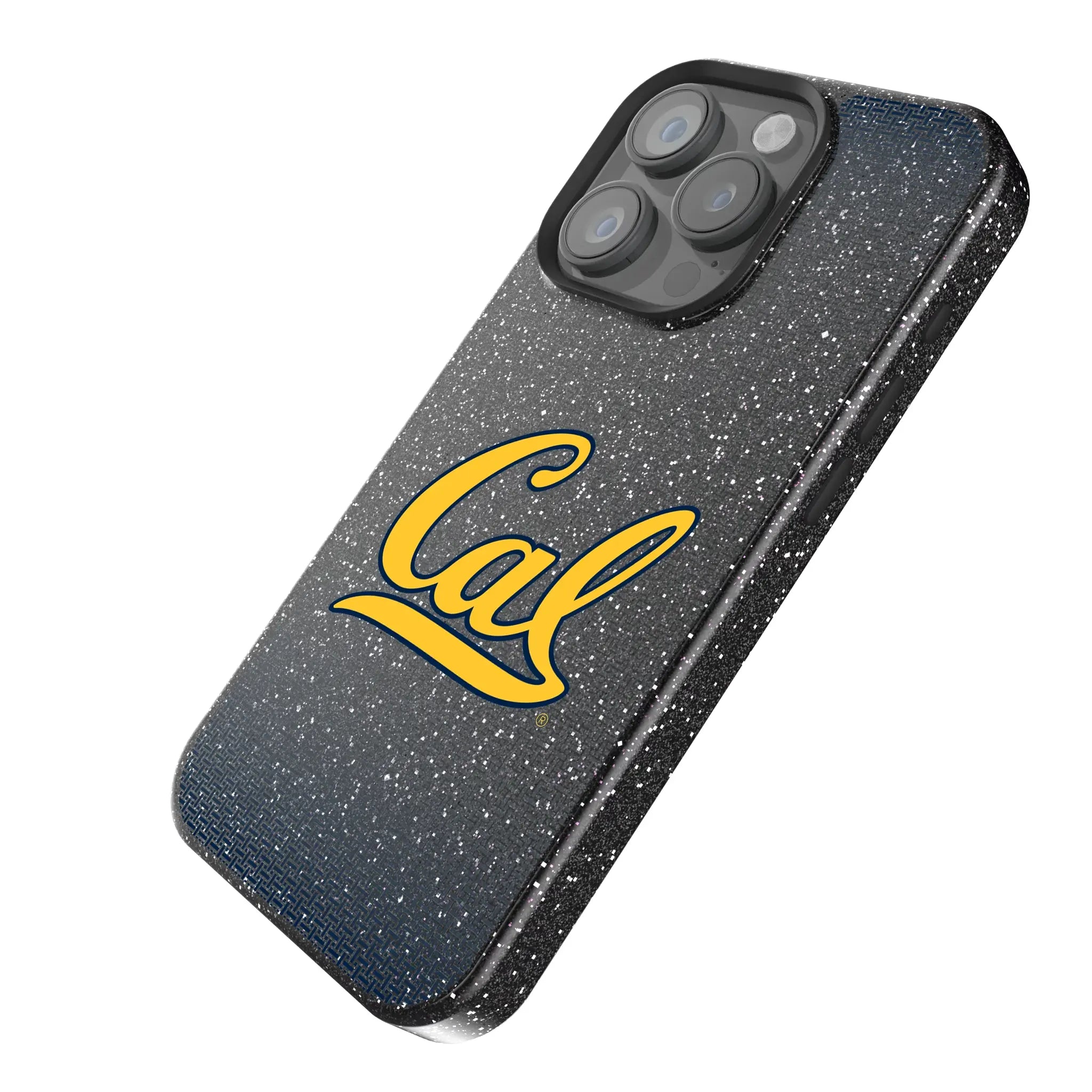 University of California Berkeley Golden Bears Linen Bling Phone Case for Apple iPhone