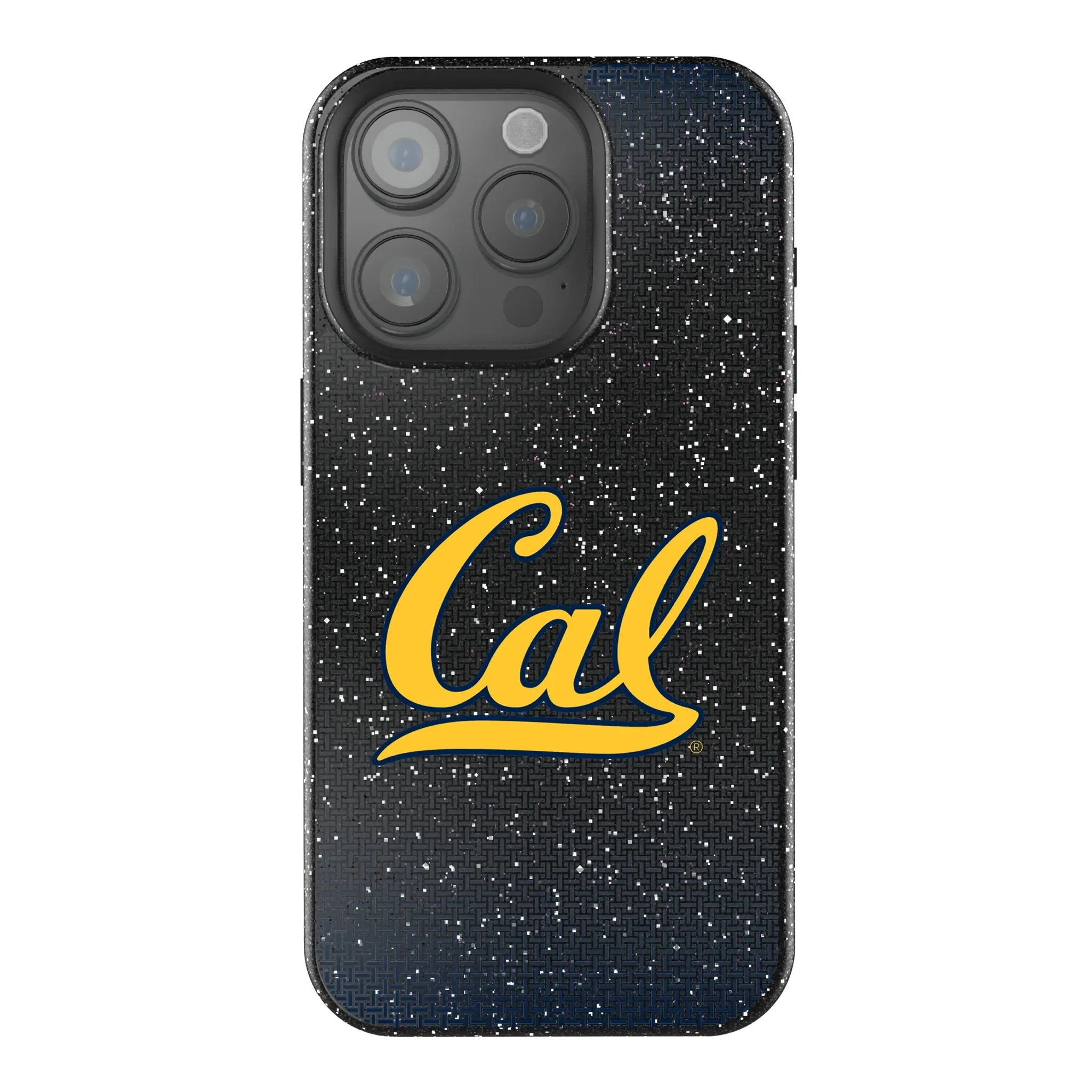 University of California Berkeley Golden Bears Linen Bling Phone Case for Apple iPhone