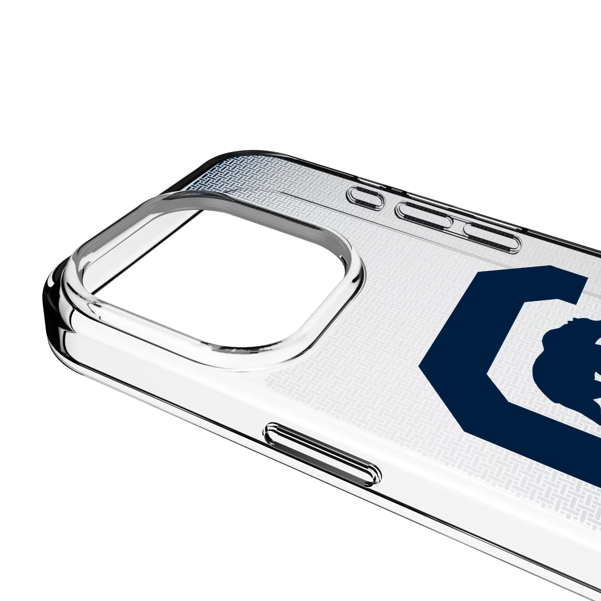 University of California Berkeley Golden Bears Linen Clear Phone Case for Apple iPhone