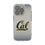 University of California Berkeley Golden Bears Linen Clear Phone Case for Apple iPhone