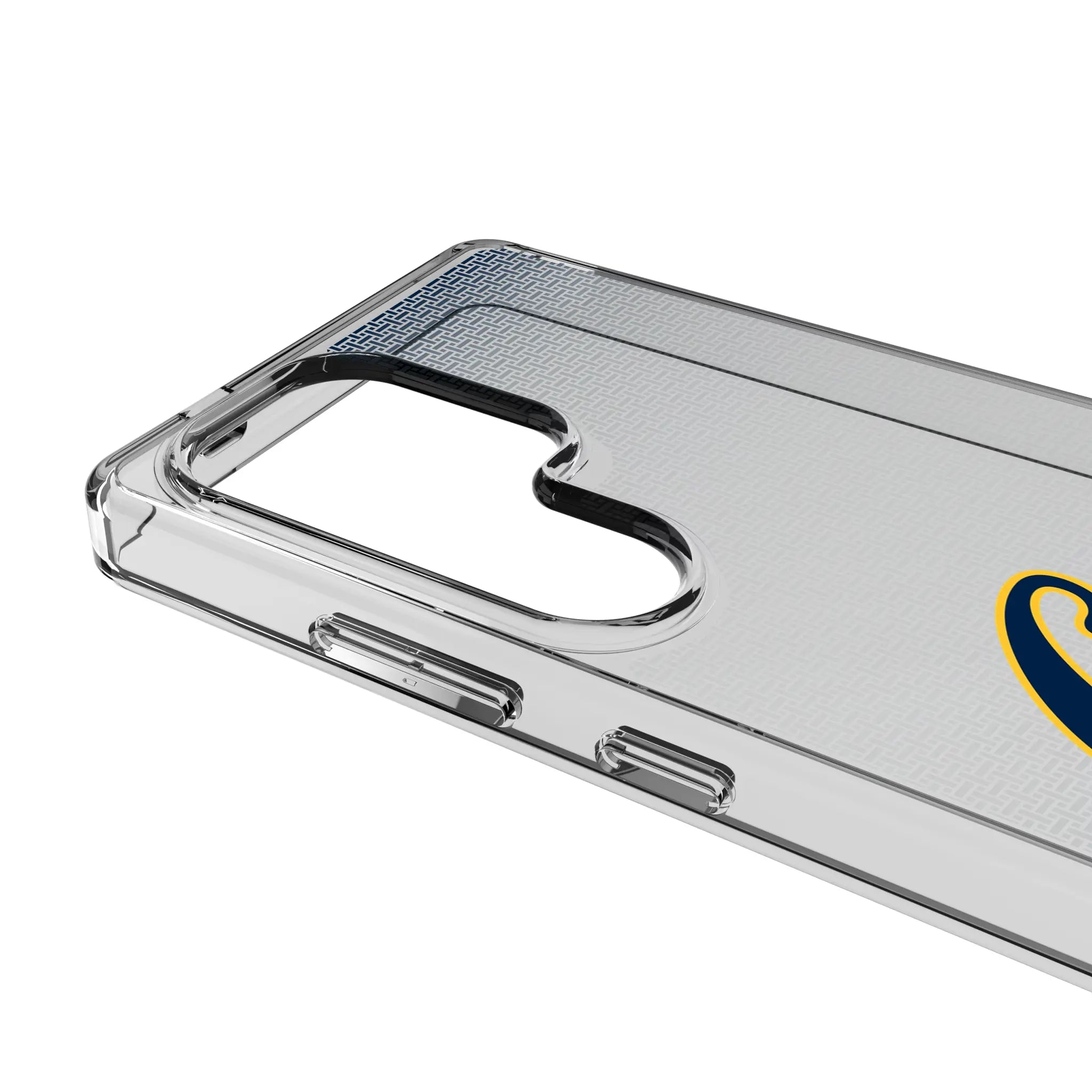 University of California Berkeley Golden Bears Linen Clear Phone Case for Samsung Galaxy