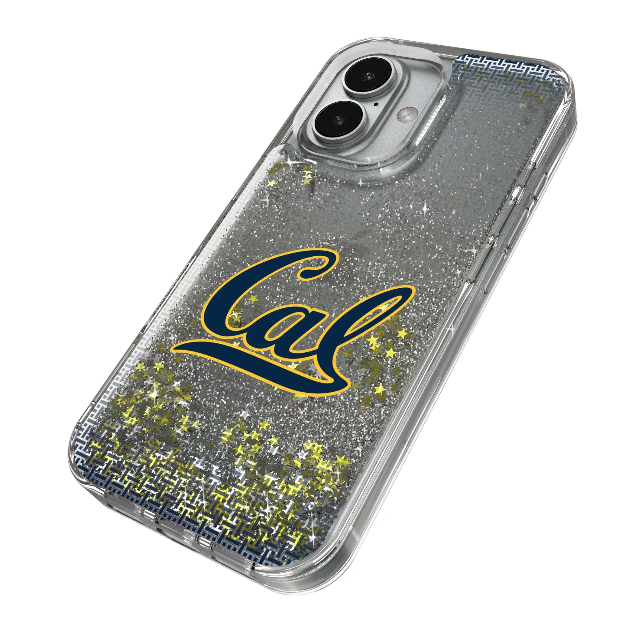University of California Berkeley Golden Bears Linen Glitter Phone Case