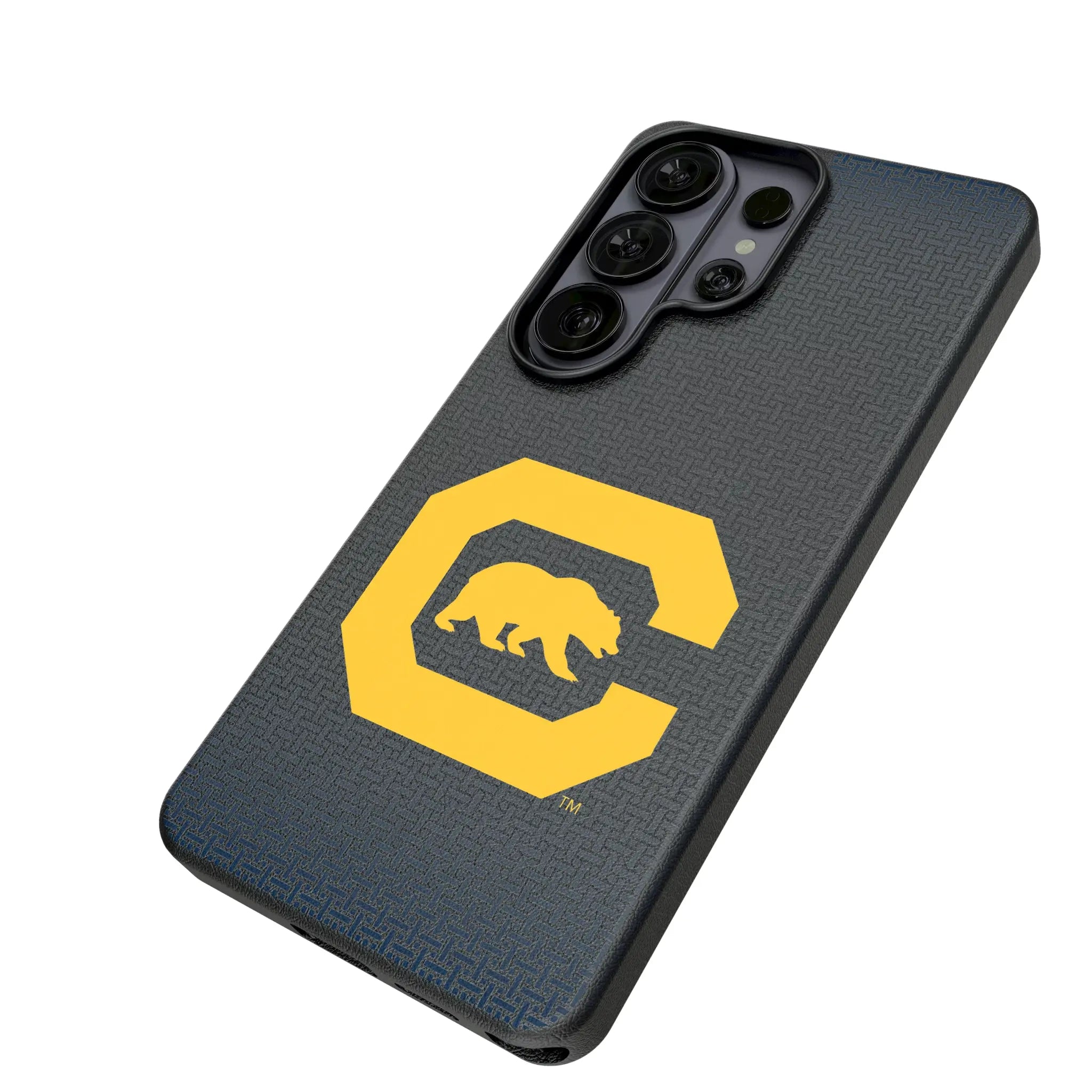 University of California Berkeley Golden Bears Linen MagSafe Compatible Phone Case for Samsung Galaxy