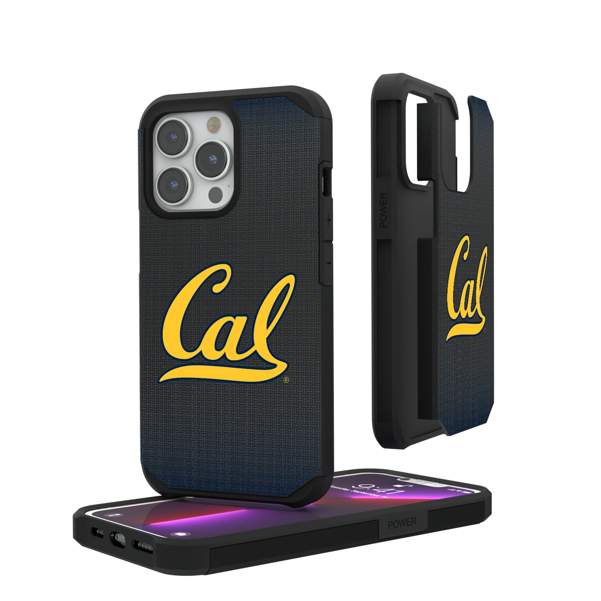 University of California Berkeley Golden Bears Linen Rugged Phone Case - Sports Gifts, Sports Memorabilia, Sports Collectibles, Fan Shop