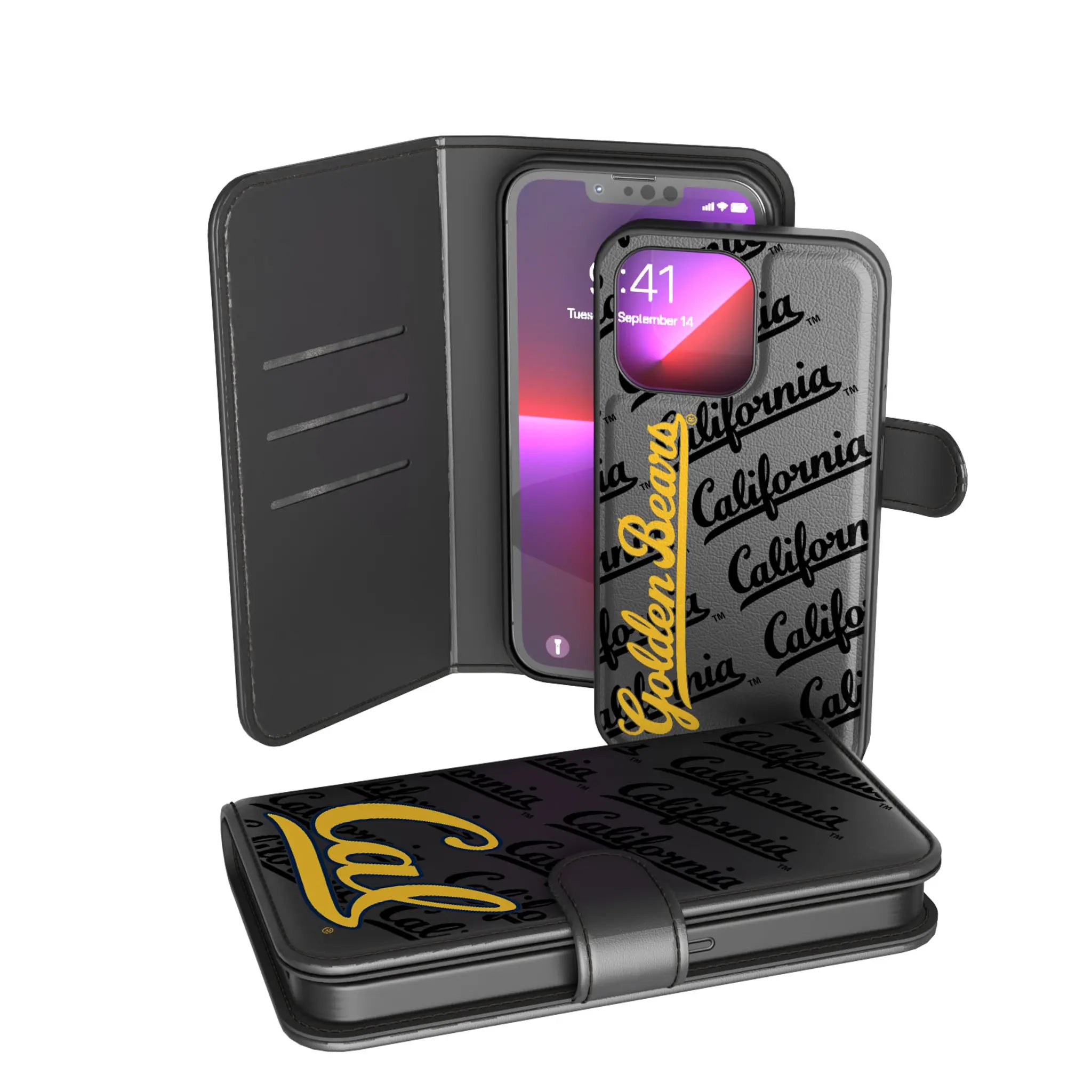 California Golden Bears Tilt Wallet Case