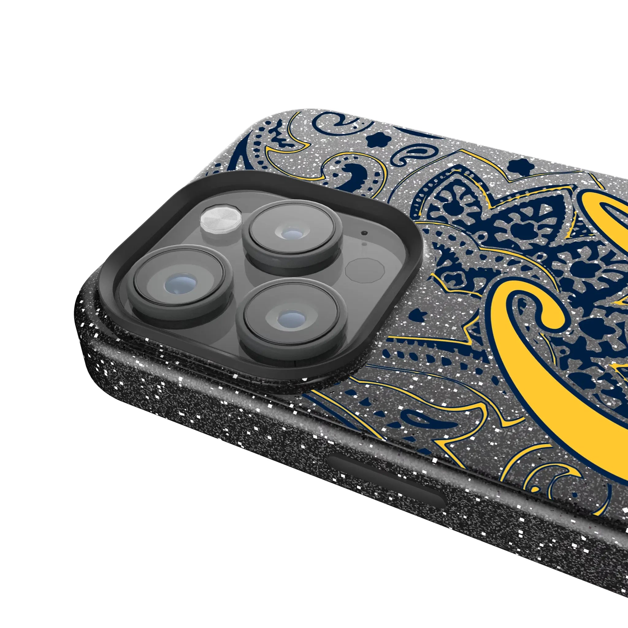 University of California Berkeley Golden Bears Paisley Bling Phone Case
