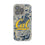 University of California Berkeley Golden Bears Paisley Clear Phone Case for Apple iPhone