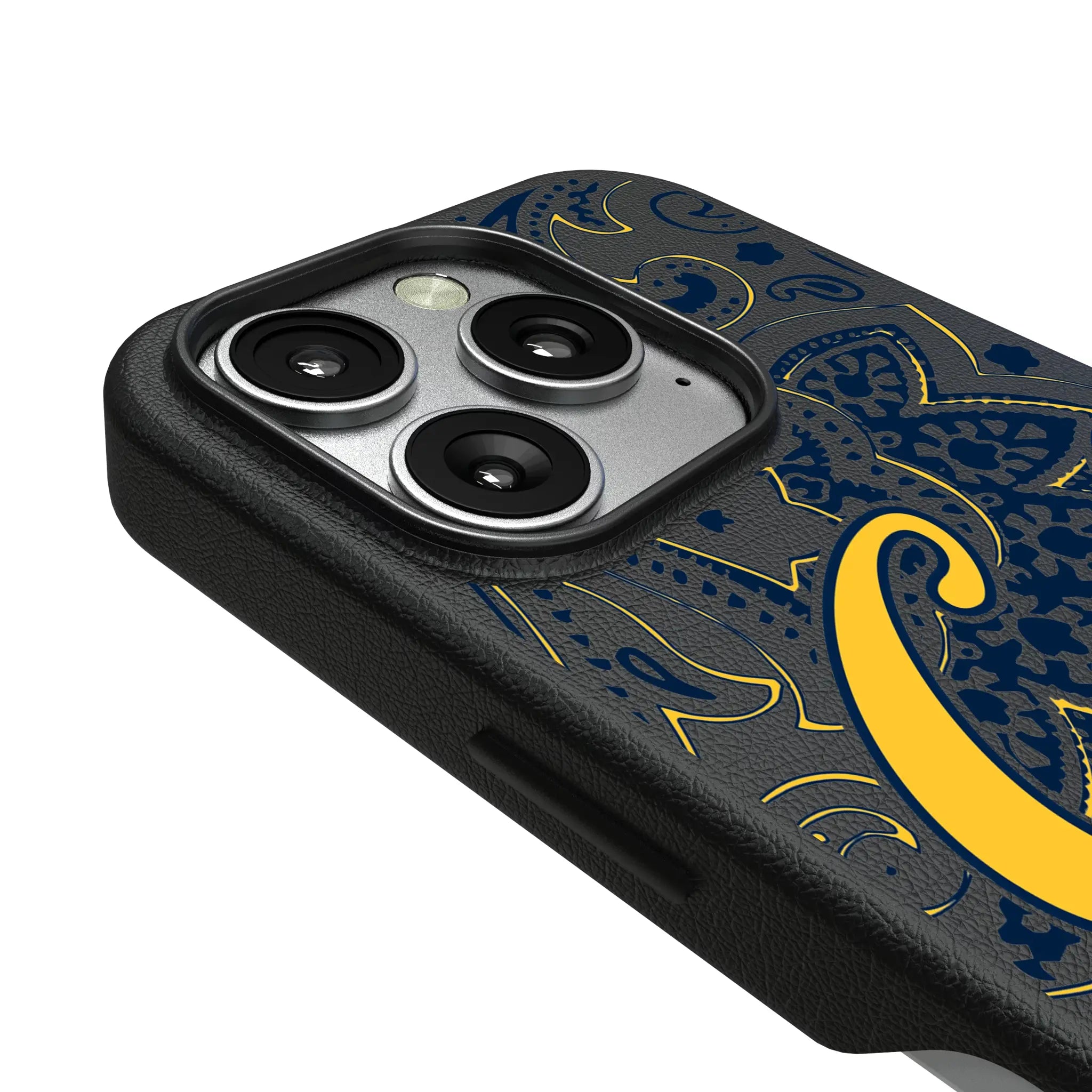 University of California Berkeley Golden Bears Paisley MagSafe Compatible Phone Case for Apple iPhone