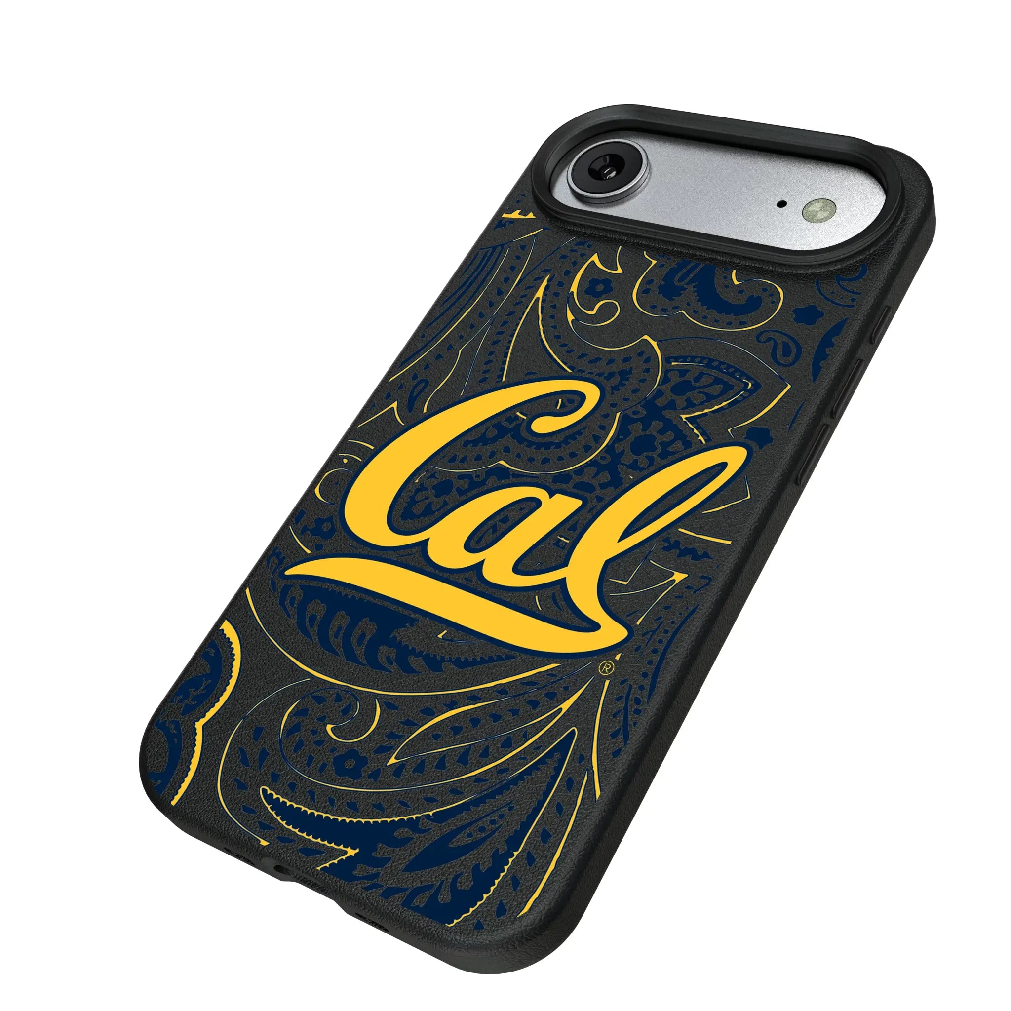 University of California Berkeley Golden Bears Paisley MagSafe Compatible Phone Case for Apple iPhone