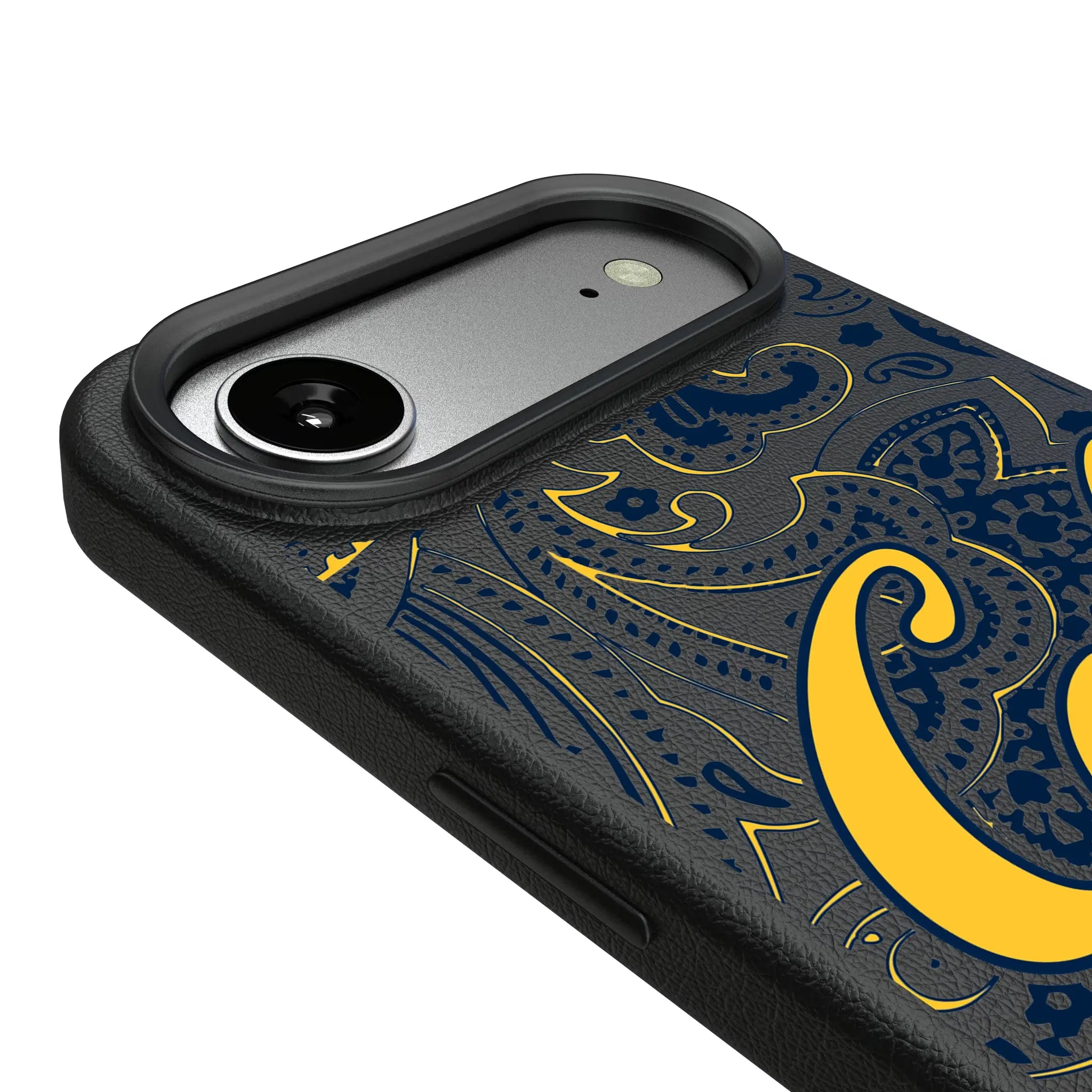 University of California Berkeley Golden Bears Paisley MagSafe Compatible Phone Case for Apple iPhone