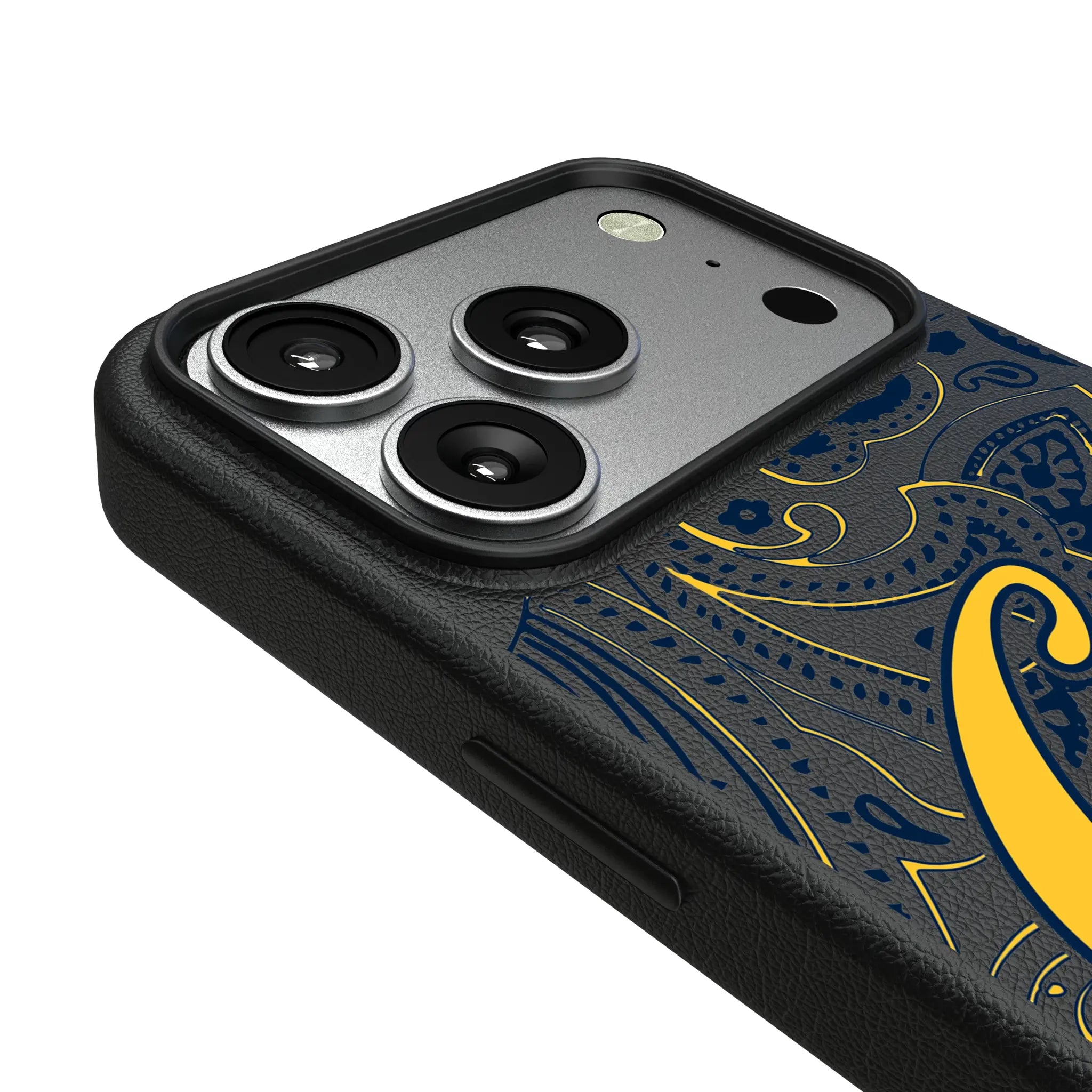 University of California Berkeley Golden Bears Paisley MagSafe Compatible Phone Case for Apple iPhone