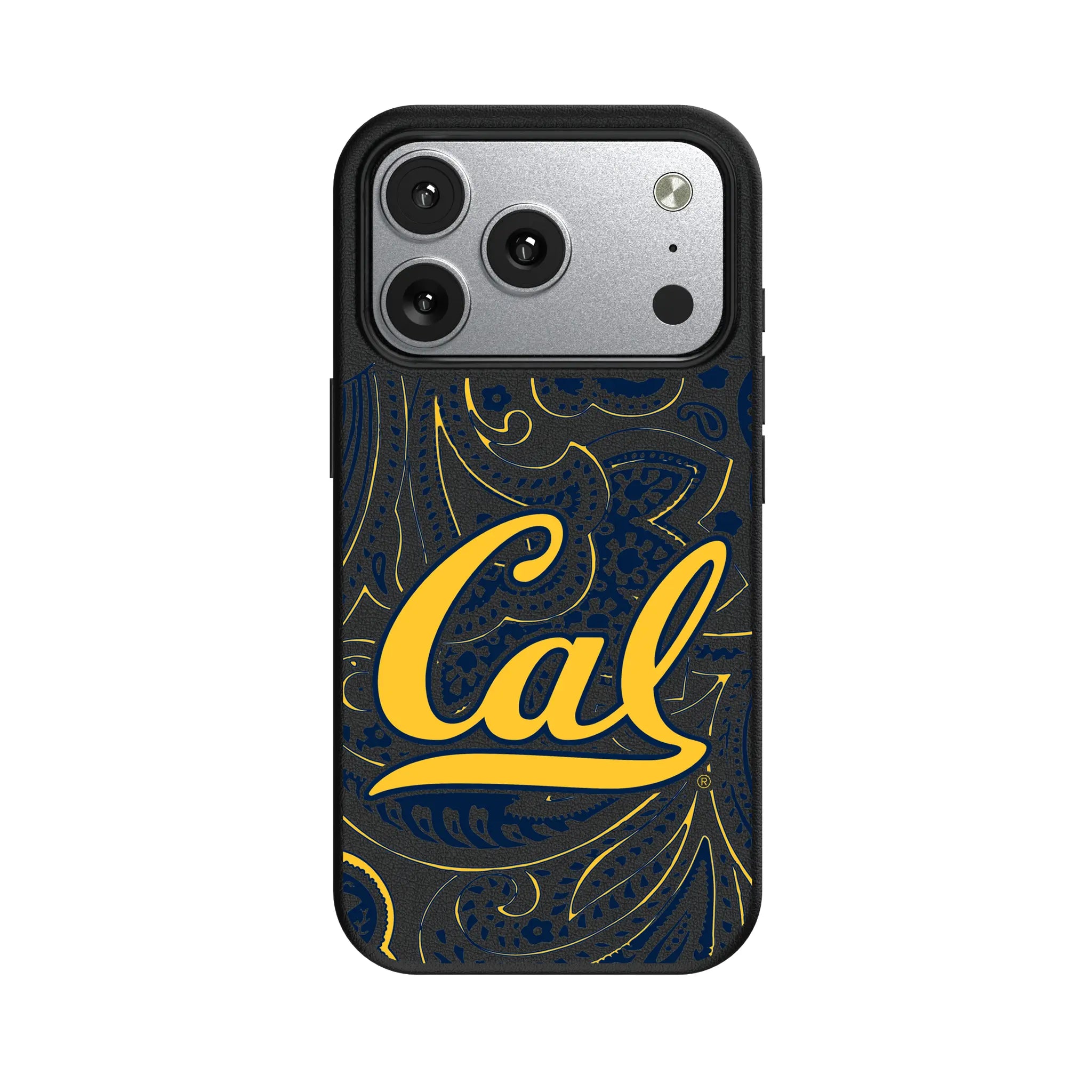 University of California Berkeley Golden Bears Paisley MagSafe Compatible Phone Case for Apple iPhone