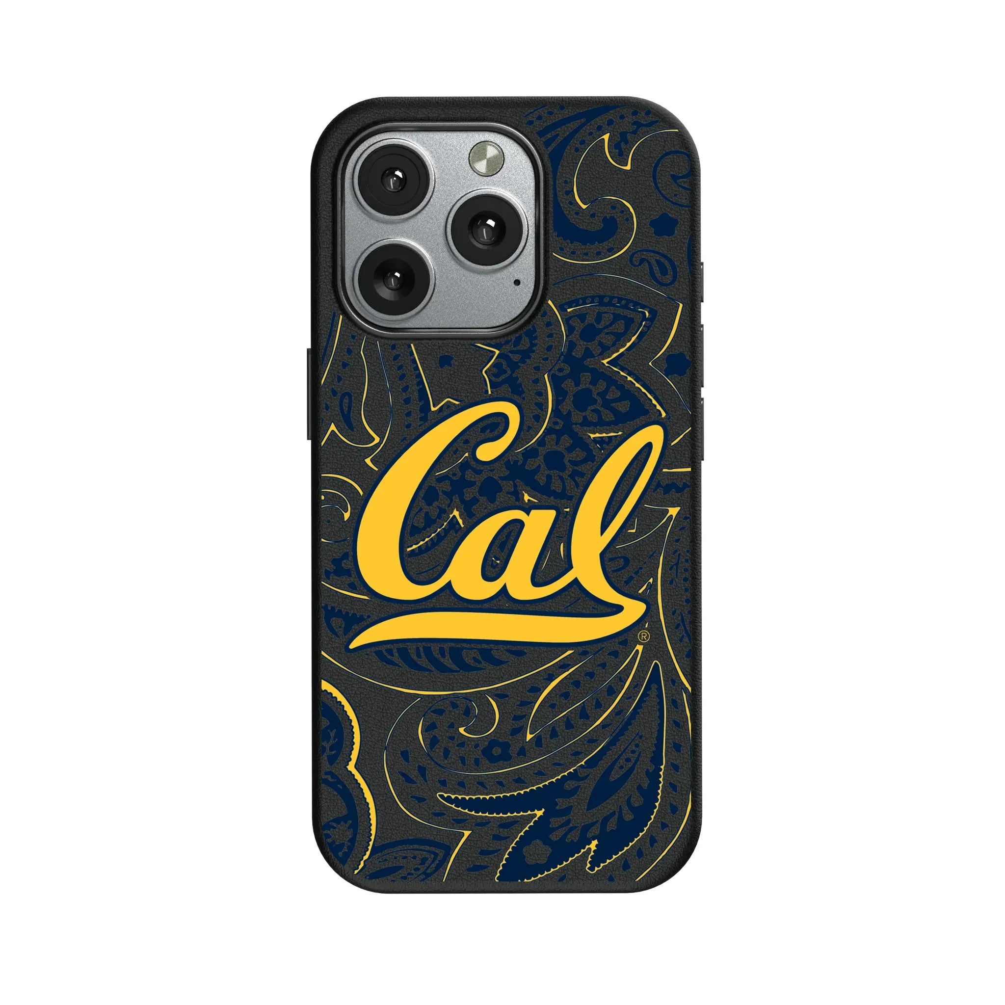 University of California Berkeley Golden Bears Paisley MagSafe Compatible Phone Case for Apple iPhone