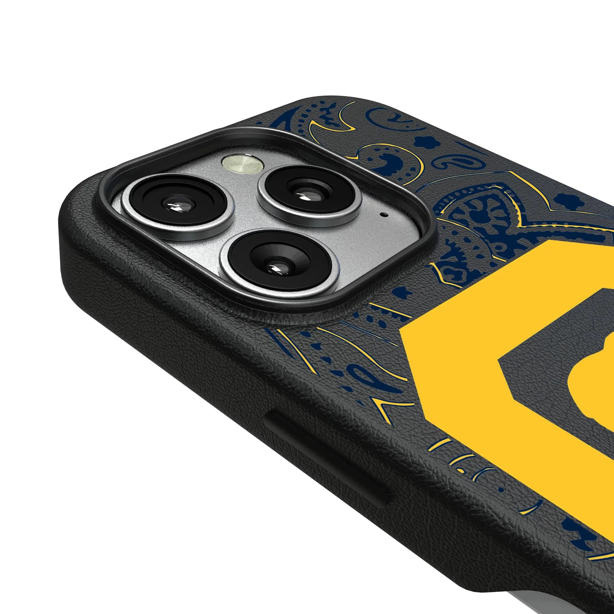 University of California Berkeley Golden Bears Paisley MagSafe Compatible Phone Case for Apple iPhone