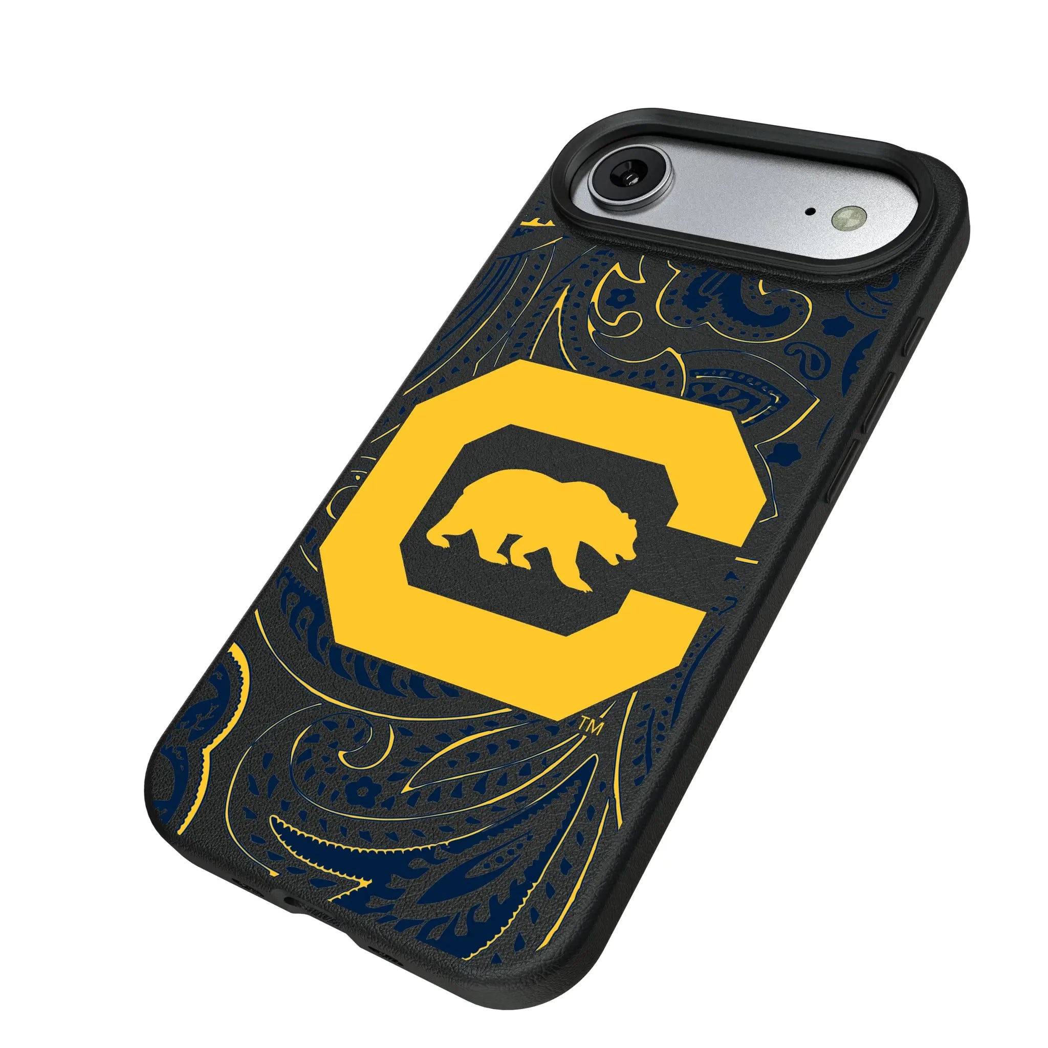 University of California Berkeley Golden Bears Paisley MagSafe Compatible Phone Case for Apple iPhone