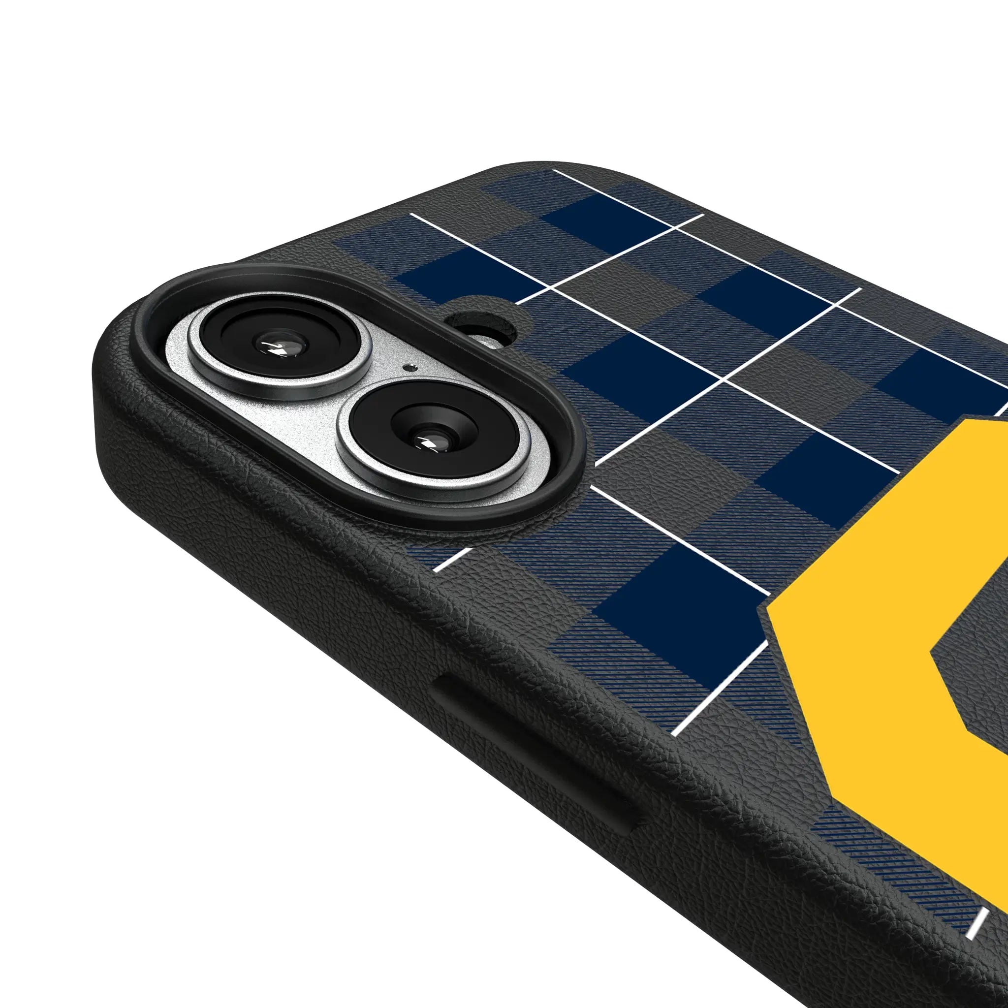 University of California Berkeley Golden Bears Plaid MagSafe Compatible Phone Case for Apple iPhone