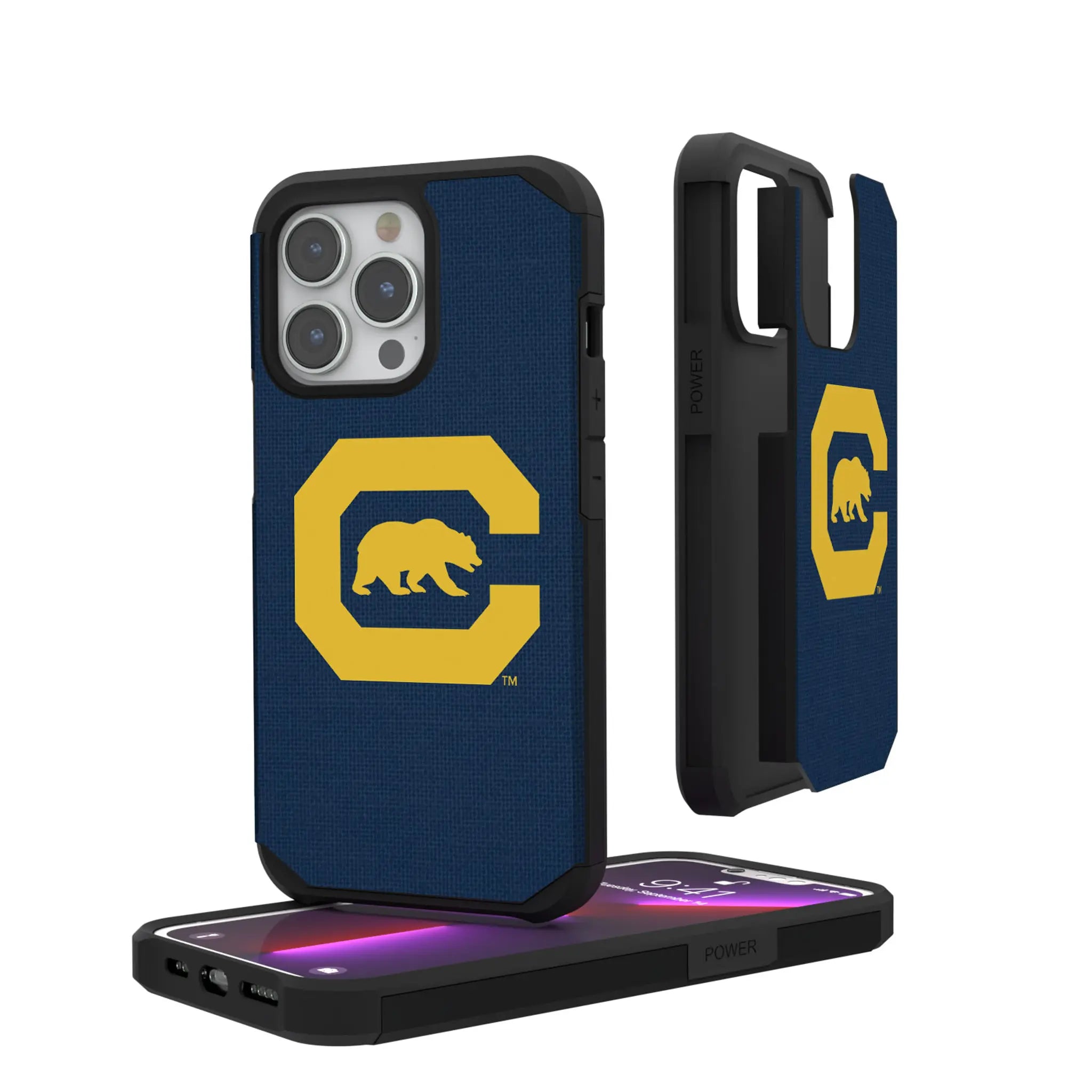 University of California Berkeley Golden Bears Solid Rugged Phone Case