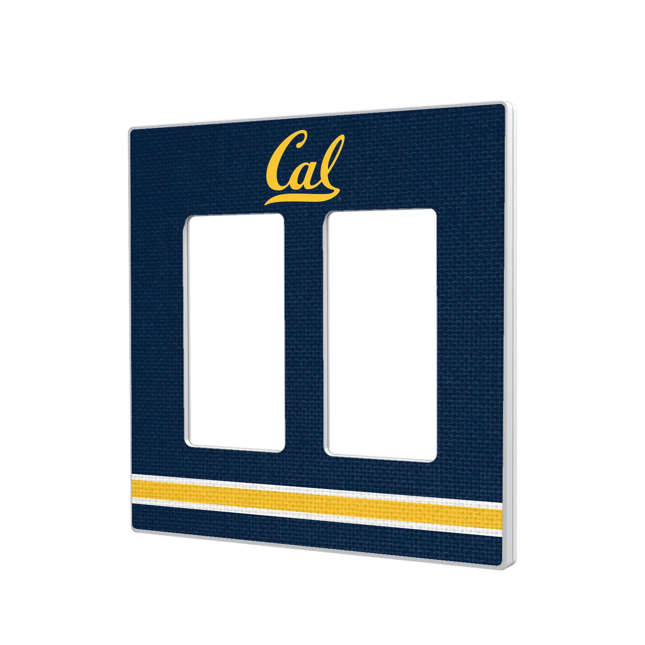University of California Berkeley Golden Bears Stripe Hidden-Screw Light Switch Plate