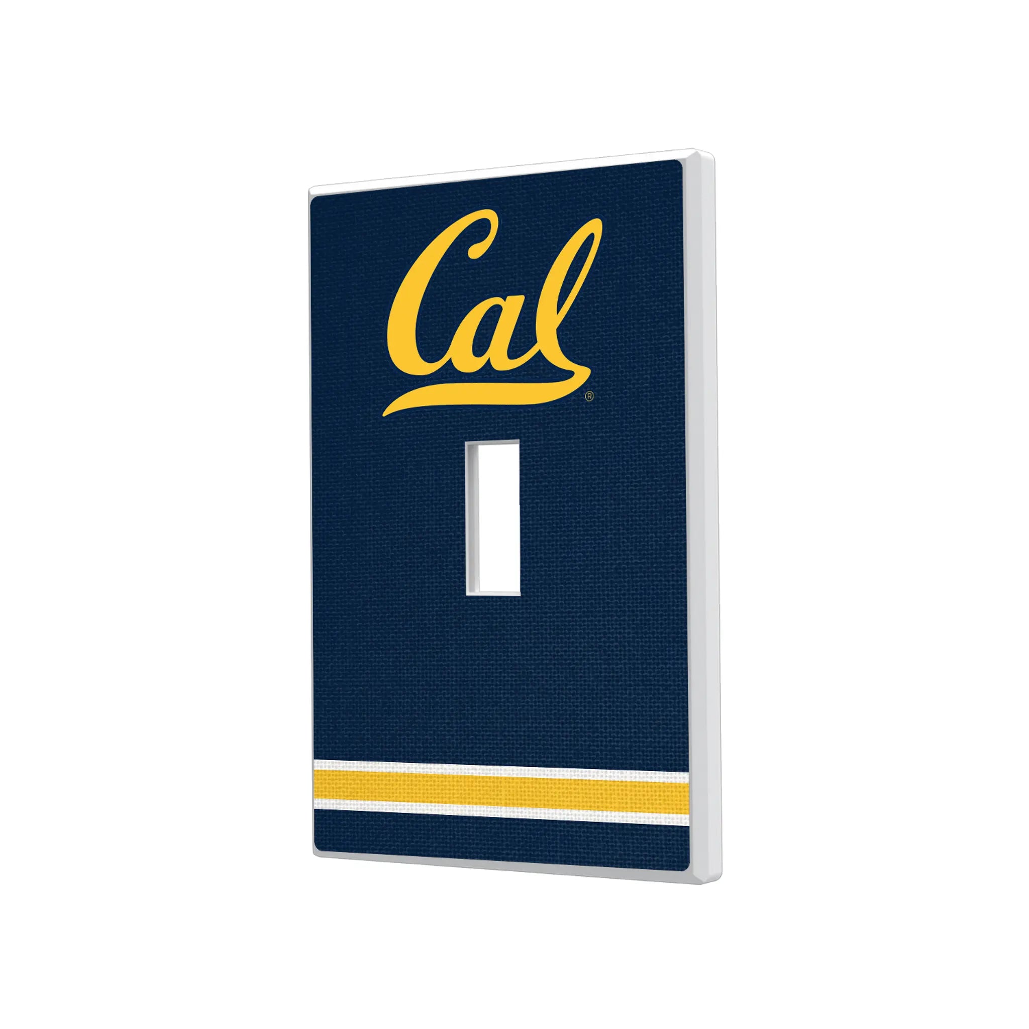 University of California Berkeley Golden Bears Stripe Hidden-Screw Light Switch Plate