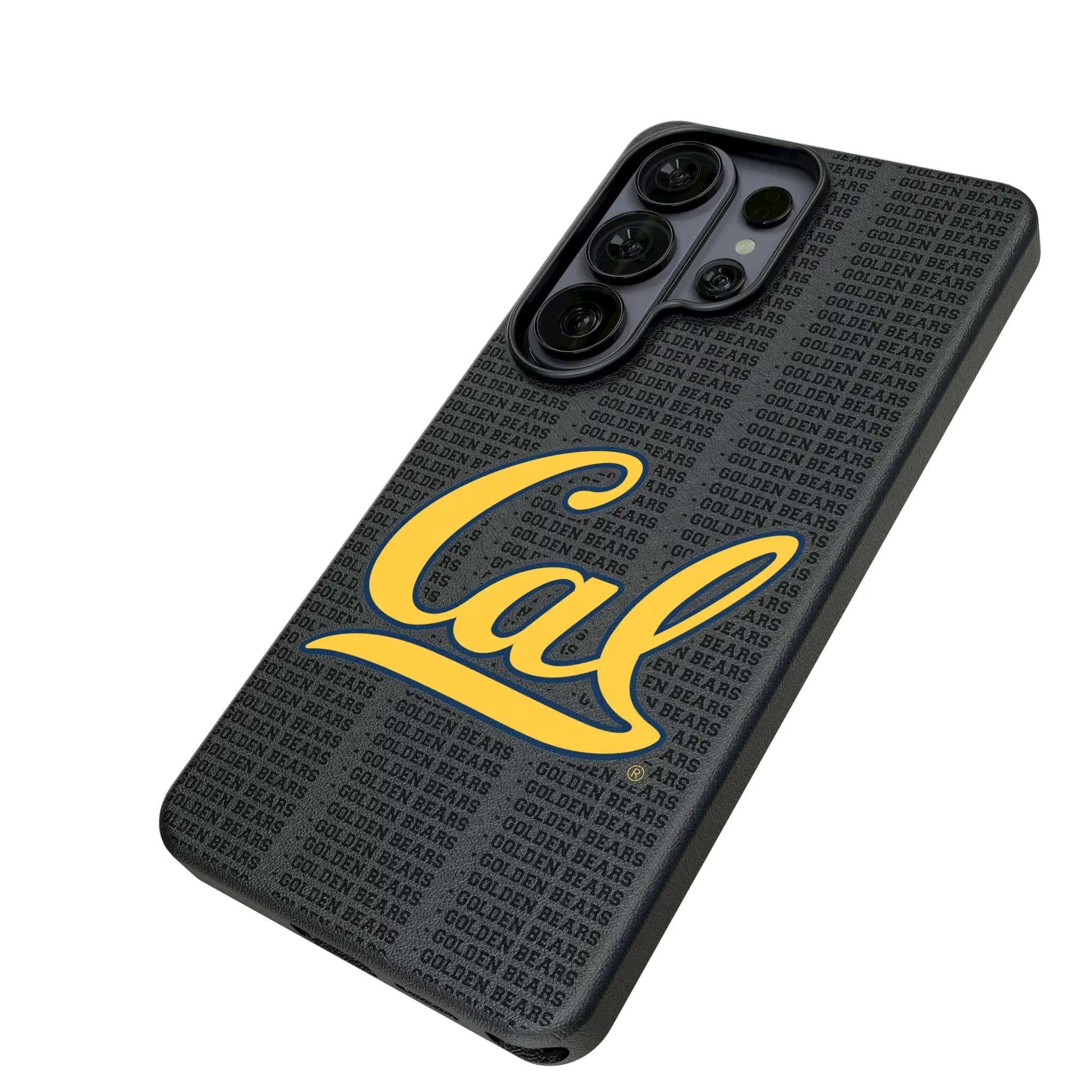 University of California Berkeley Golden Bears Text Backdrop MagSafe Compatible Phone Case for Samsung Galaxy