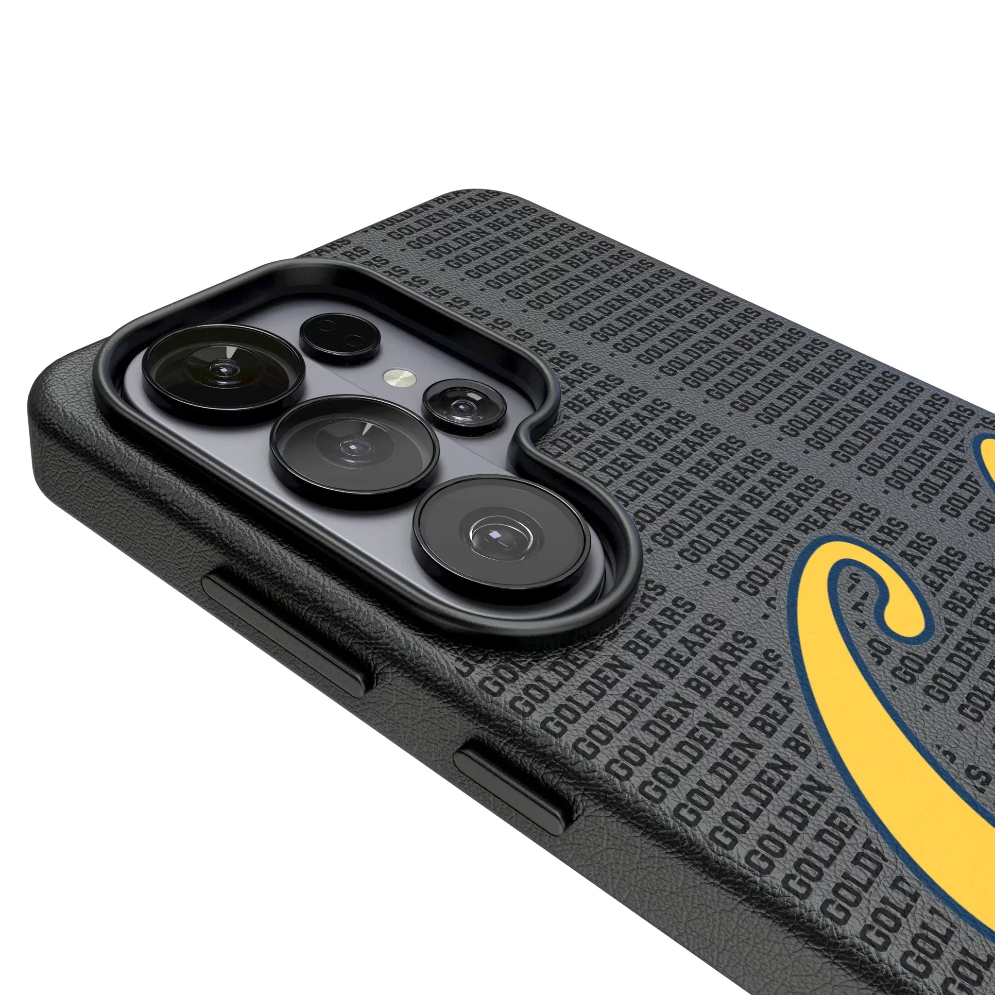 University of California Berkeley Golden Bears Text Backdrop MagSafe Compatible Phone Case for Samsung Galaxy