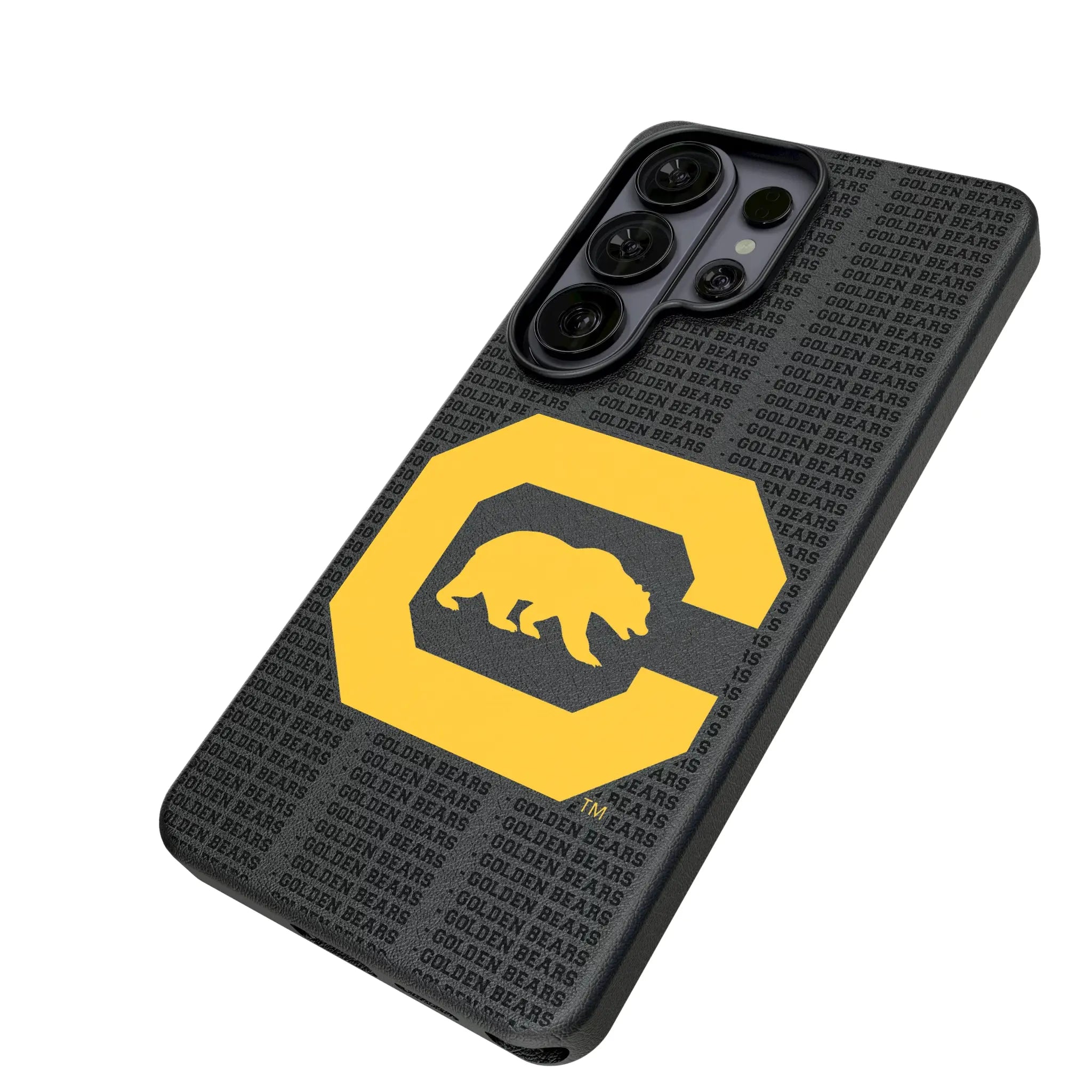 University of California Berkeley Golden Bears Text Backdrop MagSafe Compatible Phone Case for Samsung Galaxy