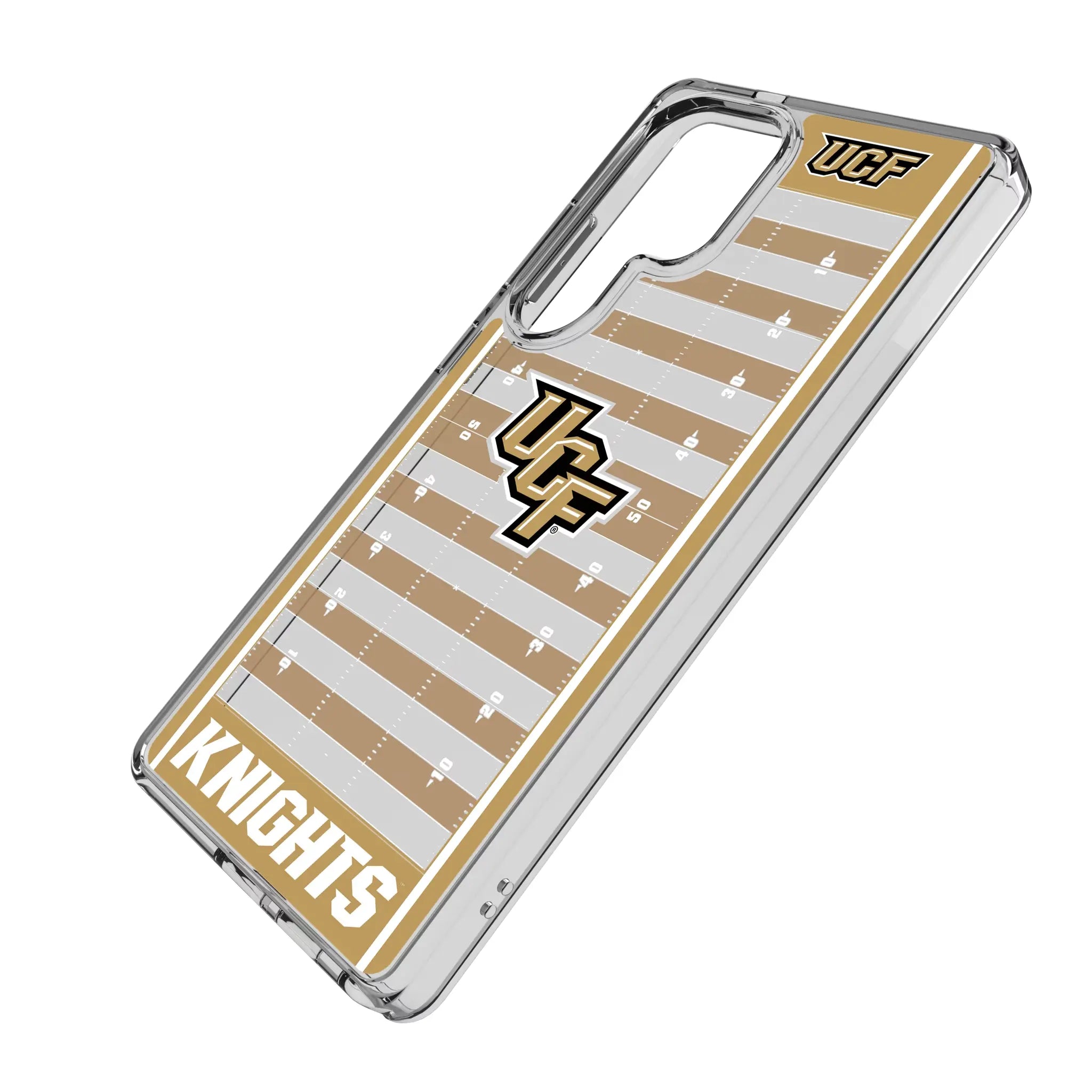 University of Central Florida Golden Knights Field Clear Phone Case for Samsung Galaxy