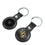 University of Central Florida Golden Knights Insignia Black Airtag Holder 2-Pack